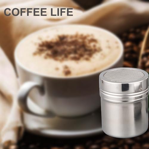 Flour Sifter Stainless Steel 3 Double Layer Fine Mesh Sifter Flour Strainer 3 in1 Sifters for Baking, Powdered Sugar Shaker Duster for Baking Cakes, Pastries, Pies, Cupcakes - size: 3 in1