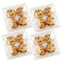 200Pcs 5.5*5.5in Clear Cookie Bags, Self Sealing Cellophane Bags - color: Clear, size: 5.5 x 5.5 inch