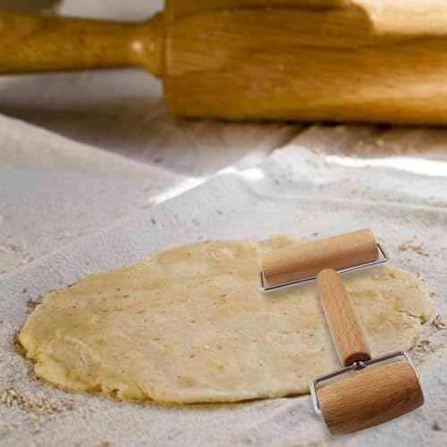 Wooden Rolling Pin, H Square Type - style: Style 3