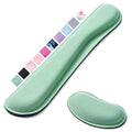 Keyboard Wrist Rest,Ergonomic Wrist Support for Keyboard,Bean Green - color: Bean Green