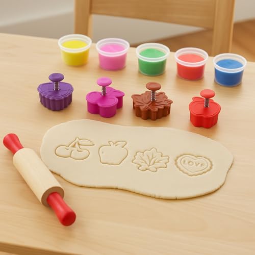 Mrs. Anderson's Baking Pie Crust Cookie Cutters, Set of 4, Spring-Action Embossing Cutters For Pie Crusts, Cookies, And Pastry Dough - style: Pie Crust Cutters