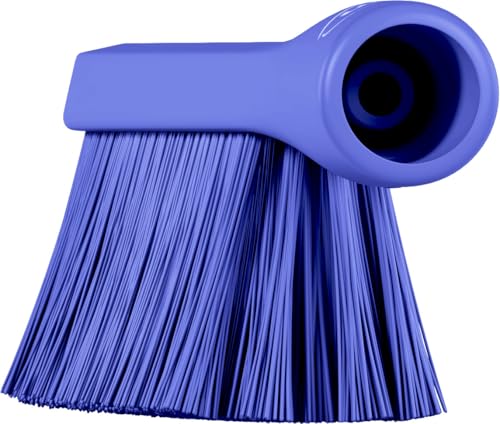 Vikan 4592 Hand Brush, Medium Stiff Bristles, Food Safe, Ergonomic Grip for Kitchens and Industrial Use (Purple) - color: Purple