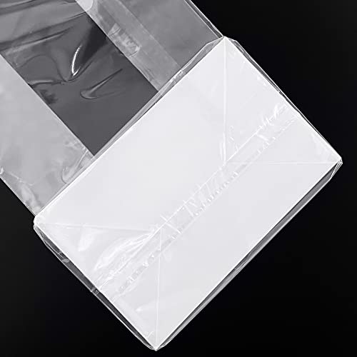 Morepack Gusseted Flat Bottom Cellophane Bags 6x4x13 Inch 50Pcs - color: 6x4x13 Inches