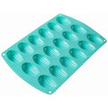 Webake Madeleine Pan 18 Cavity Silicone Madeleine Mold for Small Cake, Candy and Cookies - style: Madeleine
