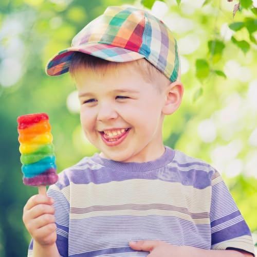 4 Pieces Ice Cream Mould lolly Mold Silicone Ice Cream Mold 4-Cavity Cake Pop Molds Baking Molds with 200 Pieces Sticks for Homemade Treats(Candied Hawthorn Styles) - style: Candied Hawthorn Styles