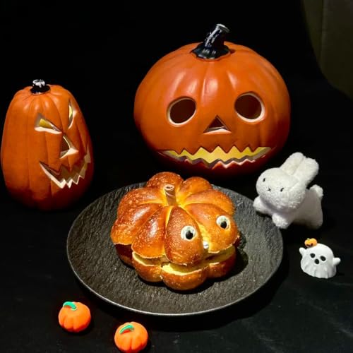 Silicone Pumpkin Mold for Baking, Candy, Soap, Set of 2
