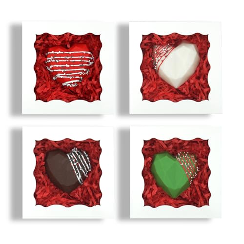 100pcs Individual Cookie Boxes 4 1/2" x4 1/2" x1 1/5" Treat Boxes