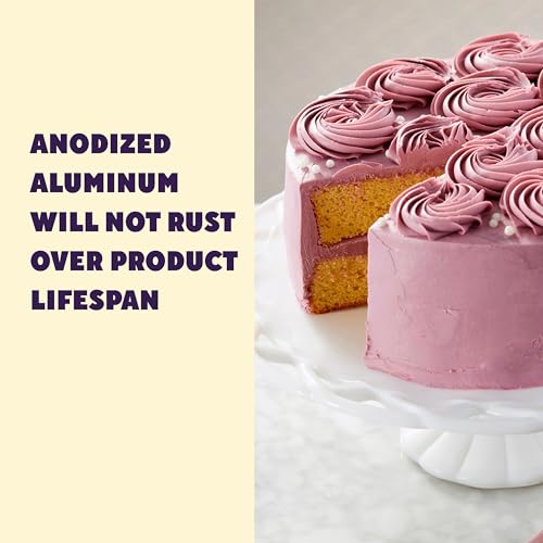 Wilton Aluminum Round Cake Pan, Made Without PFAS, 10 in. - size: 10 x 2 in. (Pack of 1)