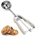 #20 Cookie Scoop, 3Tbsp/45ml/1.5oz Cookie Scoops for Baking, Cupcake Scoop - color: White, size: #20/3 Tbsp