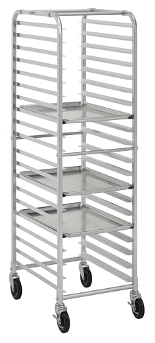 CenPro Commercial Knocked Down 20-Tier Aluminum End Load NSF Bun/Sheet Pan Rack | Bakeries, Caterers, Kitchens, Restaurants | (#32L-035) - size: 20-Pan, Knockdown