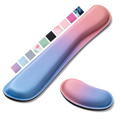 Hoewina Keyboard Wrist Rest,Ergonomic Wrist Support for Keyboard,Gradient - color: Gradient Style