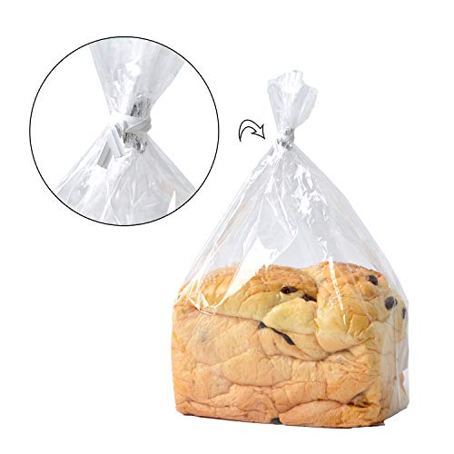 Tangyinrd 500 Pcs 5" White Paper Twist Ties Reusable Bread Ties, for Party Cello Candy Bread Coffee Bags Cake Pops - color: White