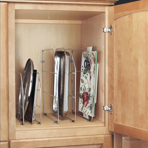 Rev-A-Shelf 12" Bakeware and Tray Divider for Wall/Base Cabinets, 2 Pack - size: 2 Pack, 12" H