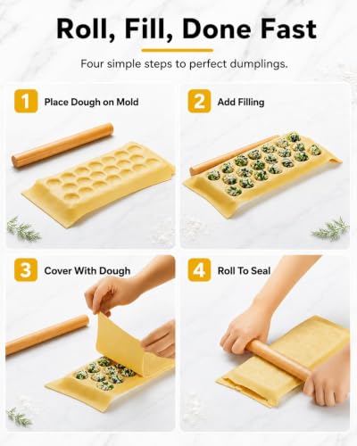 Russian Pelmeni Maker Mold, Ravioli Maker Dumplings Mold