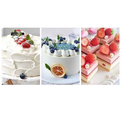 20 Inch Piping Bags Reusable, Silicone Pastry Bags Set, Large Cake Decorating Bag, 2 PCS Icing Frosting Bags for Cake, Dessert, Pastry, Cookies,Cupcake, DIY Baking Tools, Green