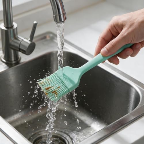 Silicone Basting Brush 5Pcs, One-Piece Pastry Brush, Bpa Free - size: Large(10.07" x 1.73" x 5 Pcs)