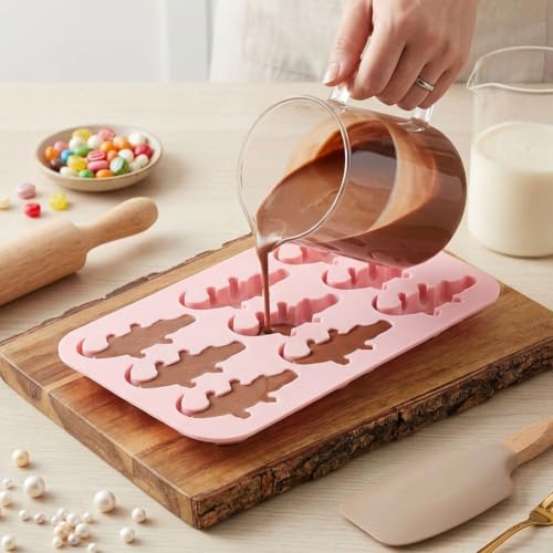 9 Cavity Crocodile Silicone Chocolate Molds Alligator Candy Mold