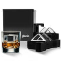 Clear Ice Maker Set, Crystal Ball & Cube Molds for Whiskey Cocktails - color: Ultra Clear Cube X4