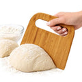 Mrs. Anderson's Baking Bench Dough Scraper, Bamboo - style: Dough Scraper, Bamboo