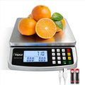 Large Food Scale 66lb, Digital Commercial Kitchen Scale Grams Ounces - color: SILVER 30KG