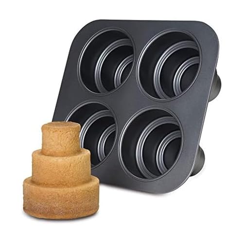 Chicago Metallic Multi-Tier Cake Pan Set - size: 6-Cup