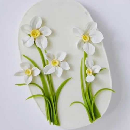 Plumeria Flower Silicone Molds Hibiscus Flower Fondant Mold - color: Style M