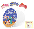 10 Inch Cake Drums,6 Pack Cake Boards 10 Inch Round 1/2" Sturdy Cake Base - size: 10 Inch