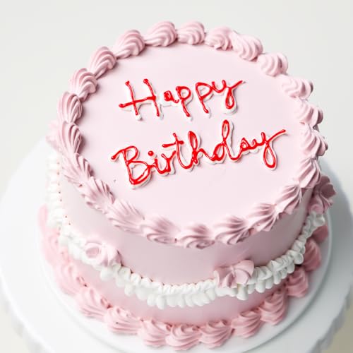 KALAIEN 10 Pcs Happy Birthday Silicone Mold Birthday Fondant Stamp Letters - color: Green Style 3