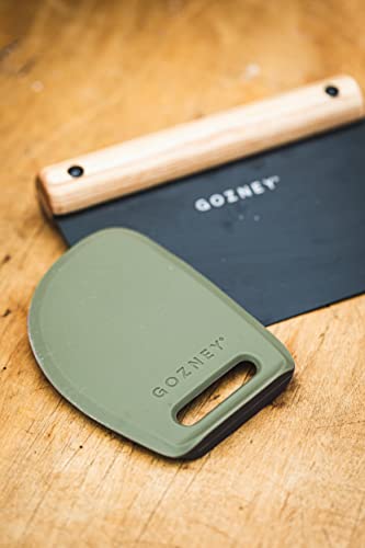 Gozney Dough Scraper, Silicon Coating and Stainless Steel, Easy to Clean