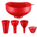 Pisol Wide Mouth Versatile Funnel for Kitchen Use for Filling Bottles