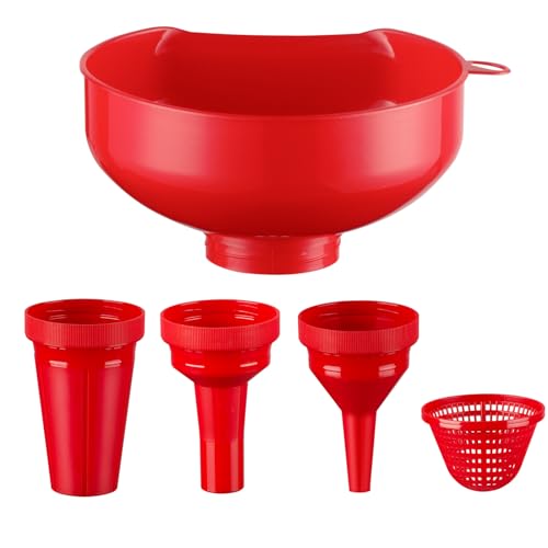 Pisol Wide Mouth Versatile Funnel for Kitchen Use for Filling Bottles