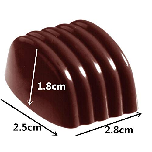Screw Thread Shaped Candy Mould DIY Polycarbonate Chocolate Mold Jelly Mould Baking Tray