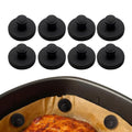Air Fryer Magnets Silicone Full Enclosed,100% BPA FREE Waterproof Rust-proof & High-Resistant for Air Fryer Paper, Secures Disposable Paper Liner Safely Prevents Burning & Food Covering -8pcs - size: 8pcs