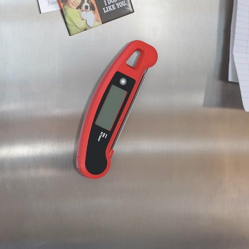 Lavatools Javelin® PRO Classic Ultra-Fast 2-Second Professional Digital Instant Read Meat Thermometer for Grill and Cooking, Auto-Rotating Backlit Display, IP65 Water Resistant – Olive - color: Olive