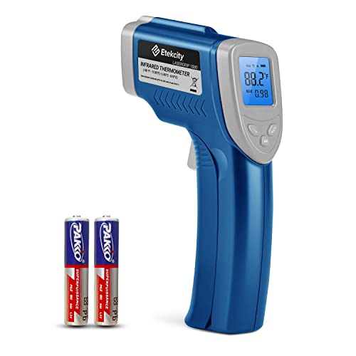 Etekcity Infrared Thermometer Laser Temperature Gun, -58°F~1130°F, Blue - color: Blue, style: Advanced