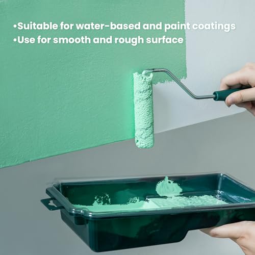 Microfiber Paint Roller 4 Inch, 3/8 Inch Nap, 100 Pack - color: 4 inch paint roller 100 pack