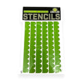LiME LiNE Fish Scales Airbrush Stencil for Custom Paint