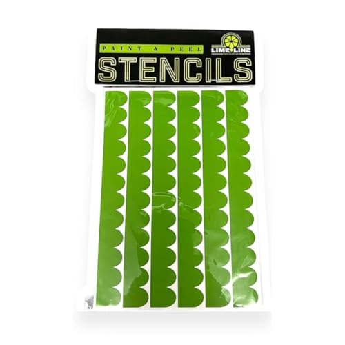 LiME LiNE Fish Scales Airbrush Stencil for Custom Paint