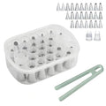 Cake Decorating Supplies Set, 27 Grids Storage Box