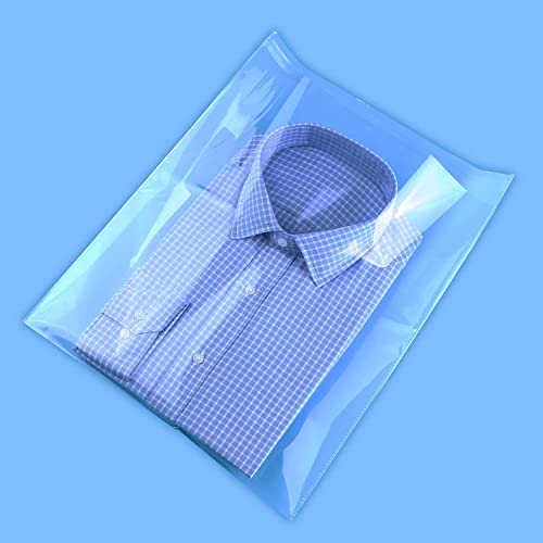 iMailer 500 Pack 10" x 13" Clear Cellophane Bags Self Seal - size: 10x13 Inch (Pack of 500)