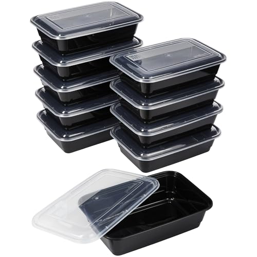 GoodCook Meal Prep Containers, Single Compartment 10-Pack - size: 1 Count (Pack of 1)