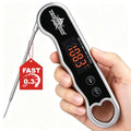 0.3s Fast Read Meat Thermometer – USB-C Rechargeable, Silvery - color: Silvery