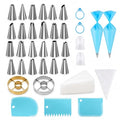 Cake Decorating Kit, 100 Piping Bags, 24 Tips, Donut Cutters