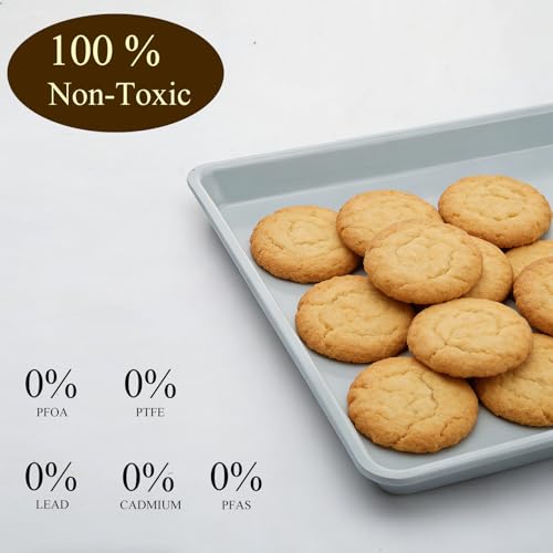 Ceramic Baking Sheet, Cookie Sheets for Baking 15x10" - size: baking sheet 15x10"