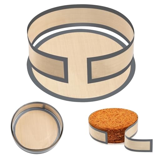 Non Sick Silicone Baking Mat for Springform Pan 9 inch, Prevent cake from Sticking to Bottom and Side, Easy Clean Silicone mat for Cheesecake Pan