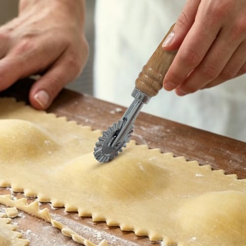 1Pcs Single Wheel Pastry Cutter, Long Handle - size: Long Handle