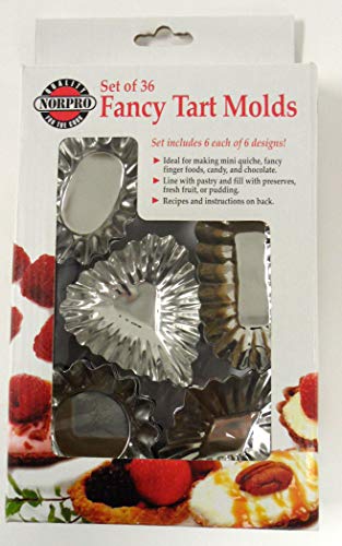 Norpro Tartlet Tins, Set of 36