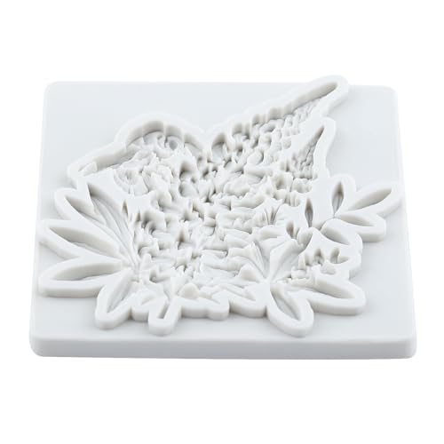 Flower And Bee Silicone Mold Bee Floral Fondant Molds - color: Style Q