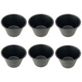 6 Pack Nonstick Popover Pans, Individual Small Yorkshire Pudding Tin - size: 3.5" x 2.2"