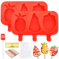 Juome Cake Pop Mold Kit, Fruit Shape Cakesicle Molds Silicone - color: Fruit